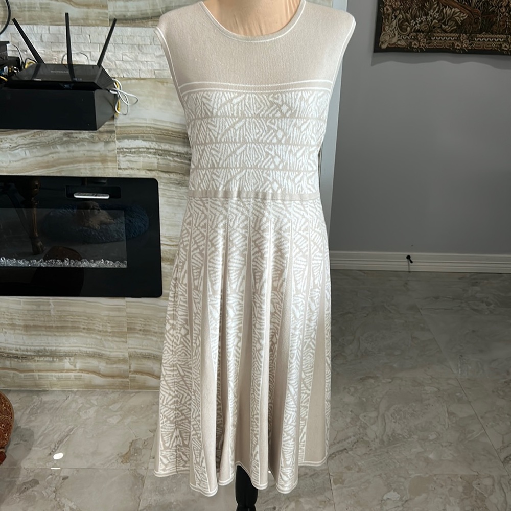 Calvin Klein Jacquard Knit Dress. Size Approximately S/M